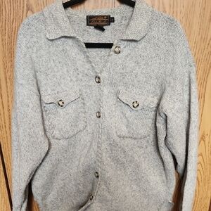 Vintage Button Down Wool Sweater